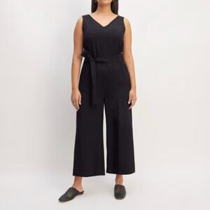 Everlane Triacetate Belted Jumpsuit